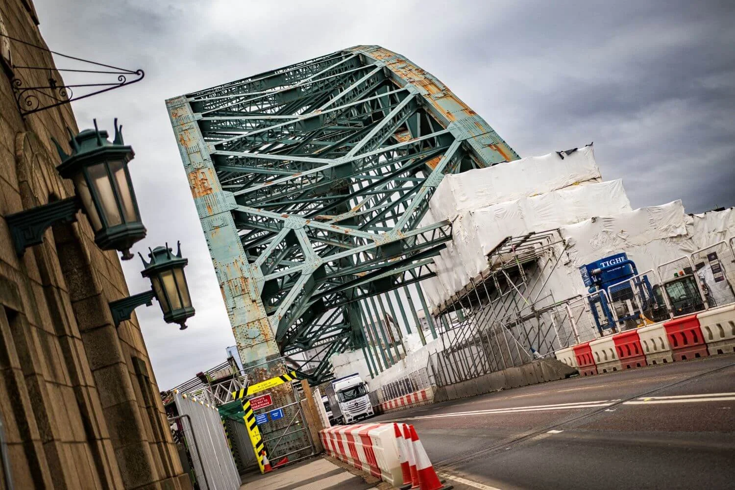 Planned overnight closures on the Tyne Bridge for scaffolding removal