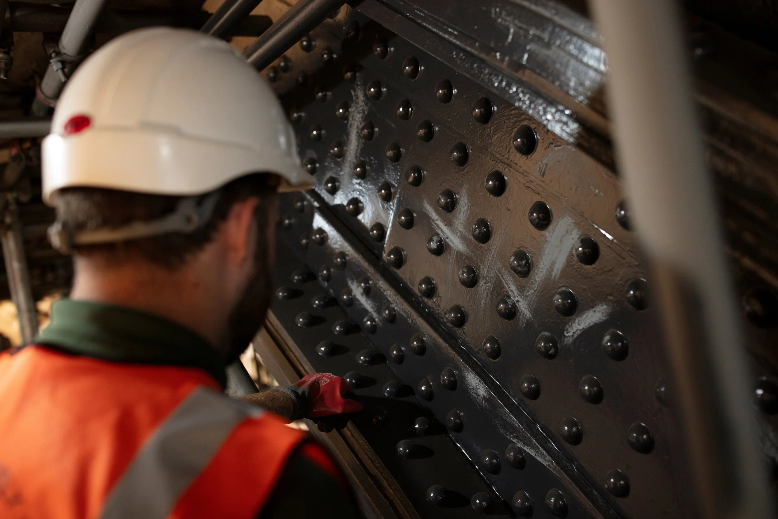 Newly restored sections revealed as programme moves forward