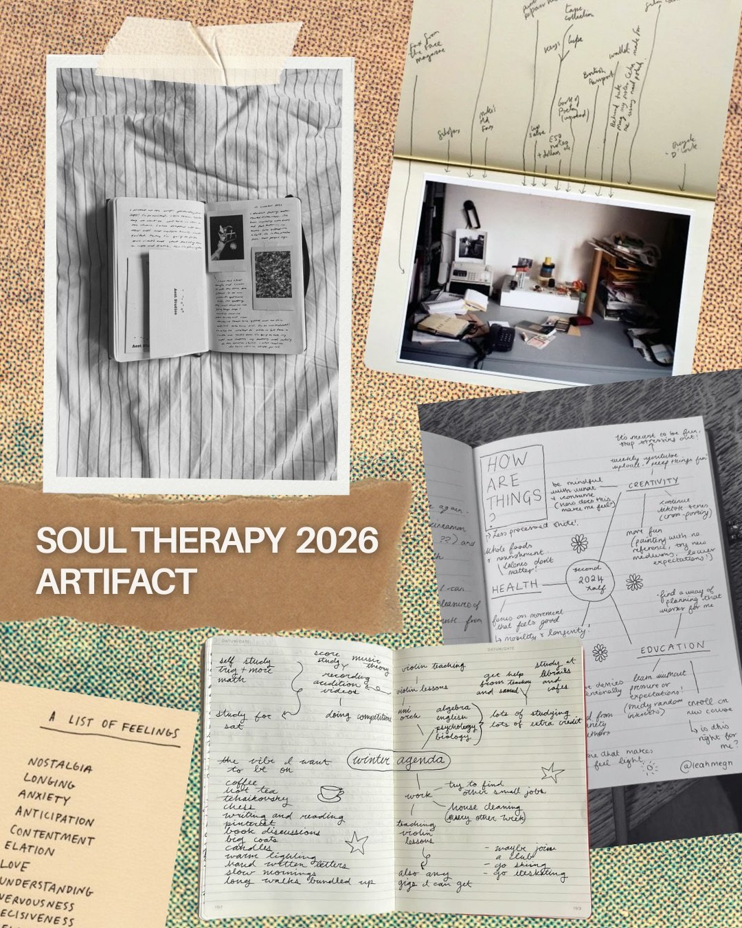 An artifact becomes meaningful through use. The way your handwriting changes over time. The pages that carry pauses, doubt, clarity, and repetition. You live with it, it becomes an expression of the flow you are in. 

This is how a year becomes somet