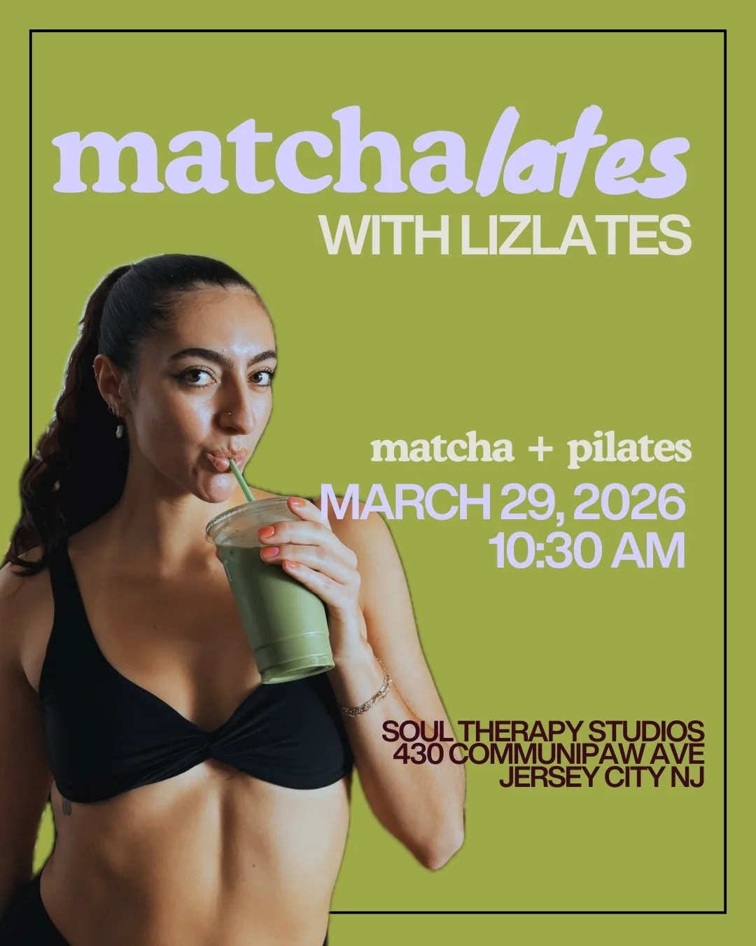 Come hang at the studio, we&rsquo;ll get your matcha you practice Pilates. The pilates sisterhood continues, come hang with the the recent grads of Pilates Teacher Training with @junglejohanna . Practice with the best.