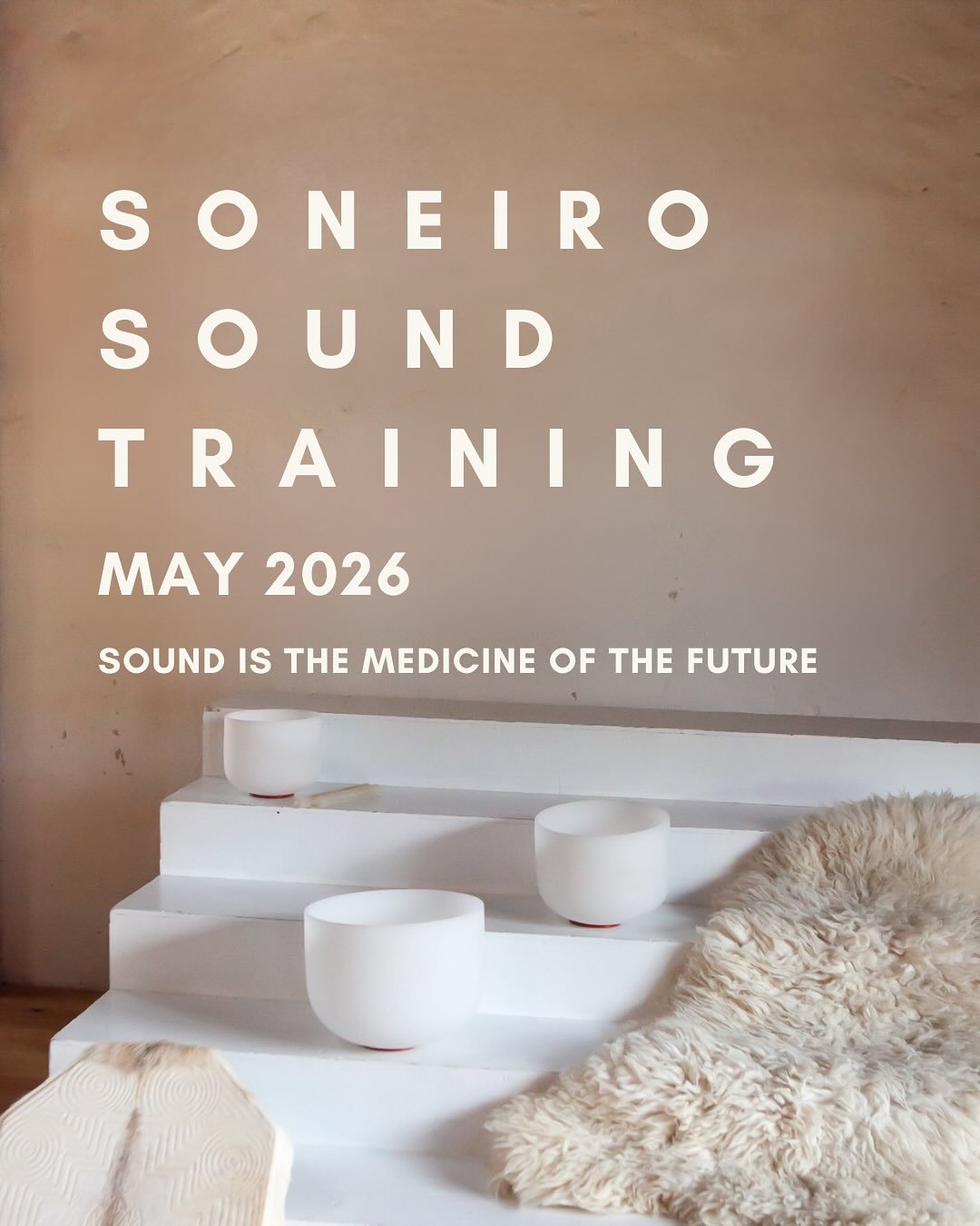 &gt;&gt; 100hr Sound Meditation Training | May 2026 &lt;&lt;

Learn to work with sound, music, and voice, integrating them into your artistic, holistic, or therapeutic practice, while awakening your intuitive and creative channels through this unique