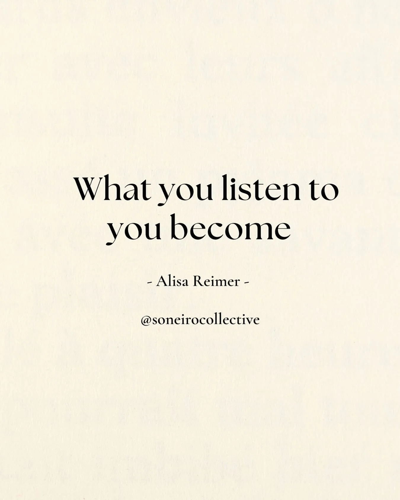 Music, sound, noise, advice, media, propaganda ~ all the things that we listen to have a great effect on our body, mind, spirit and of course our political direction. Let&rsquo;s make sure we nourish ourselves with information that generates hope, to