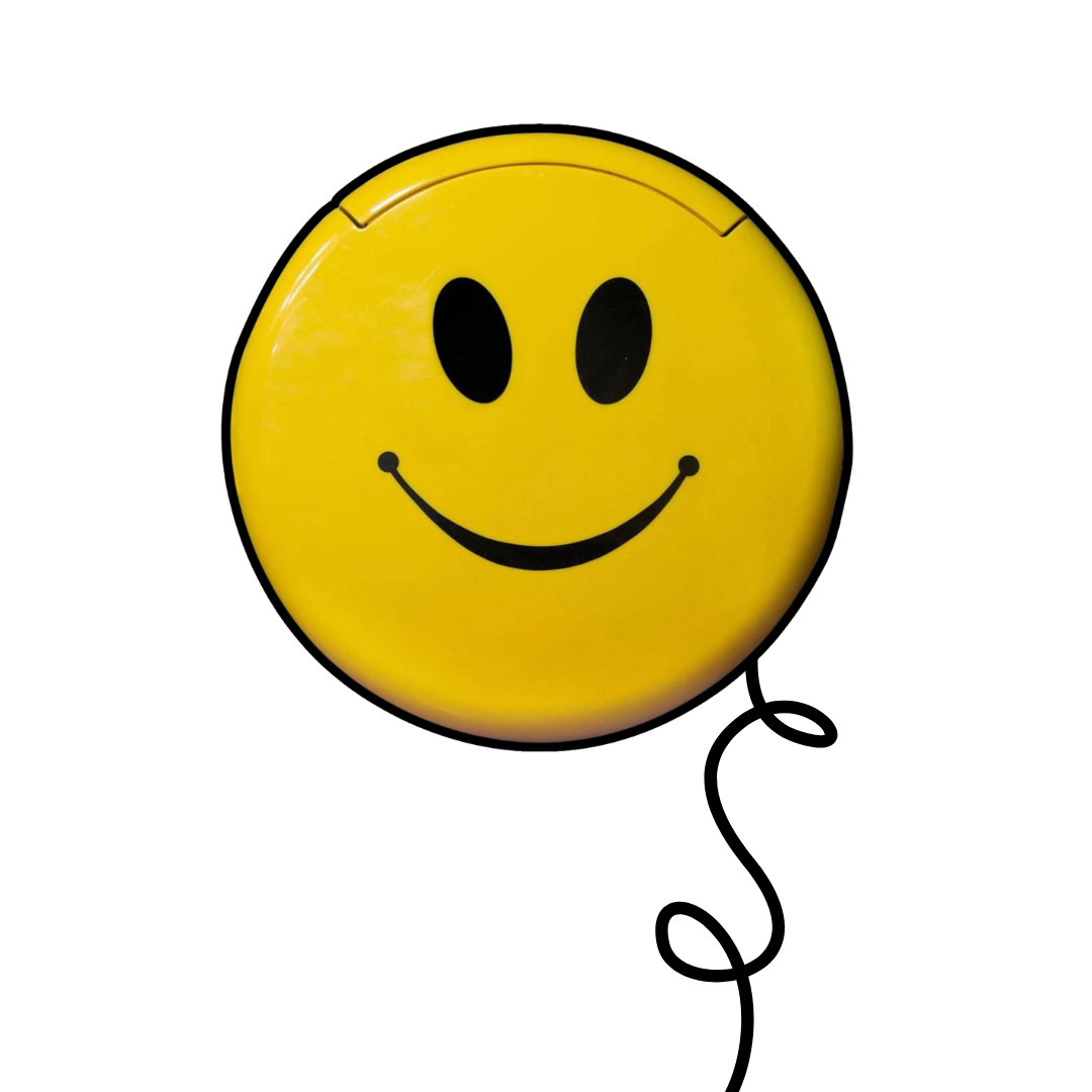 An illustration of the I just called to say.. Acid Smiley audio guest book