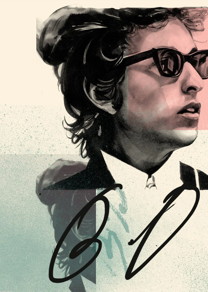 Fictional Gig Poster — Bob Dylan