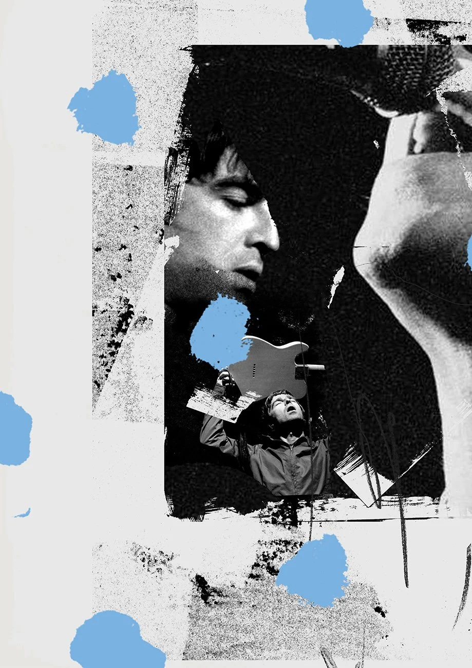 HelloVon — Oasis Noel Gallagher collage