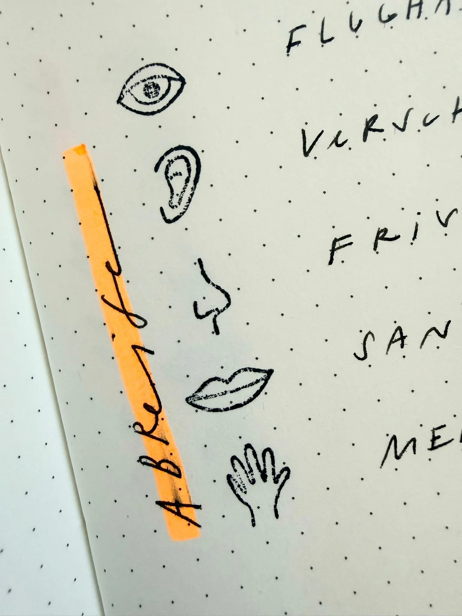 5 Sinne Stempel