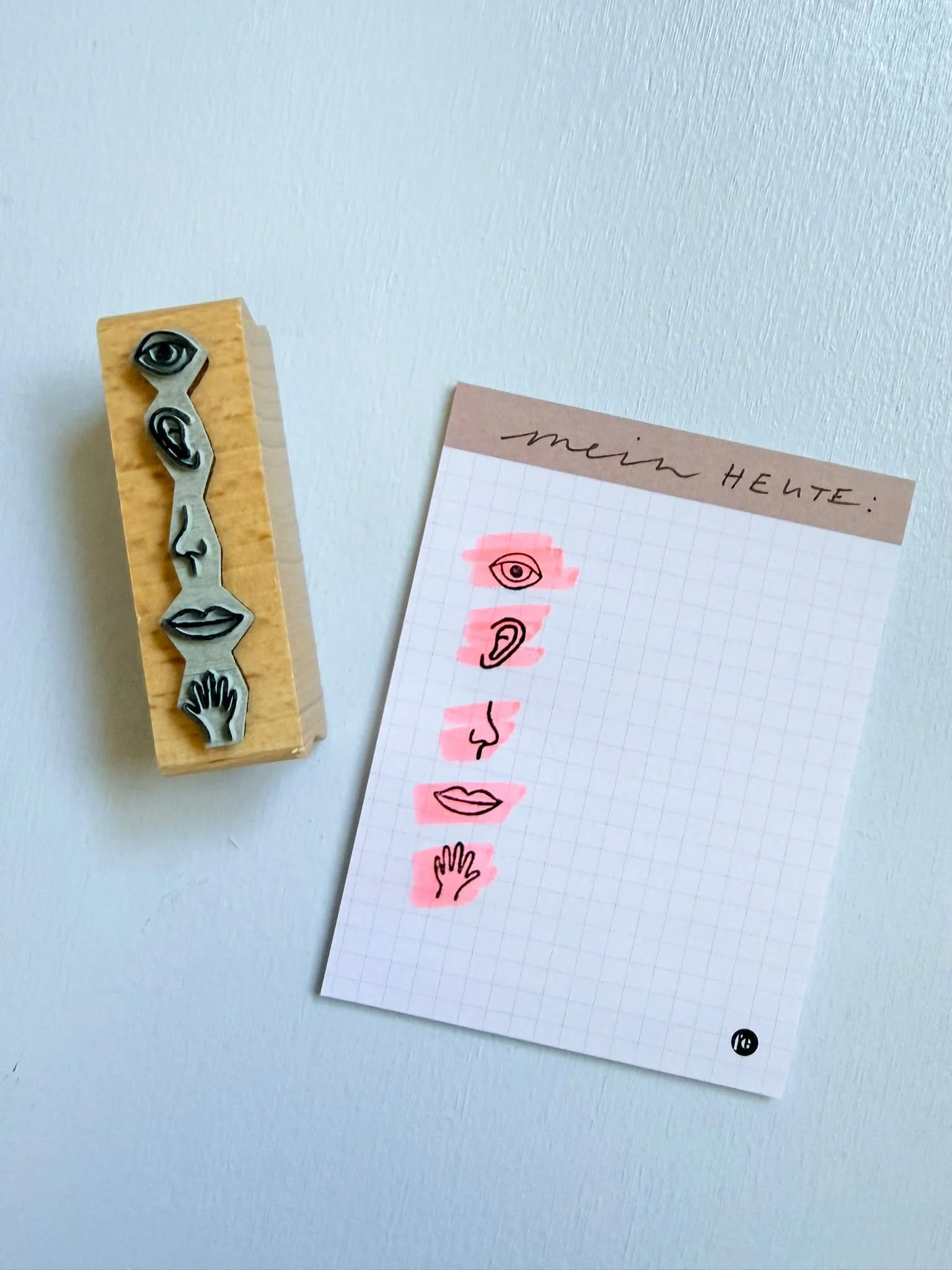 5 Sinne Stempel
