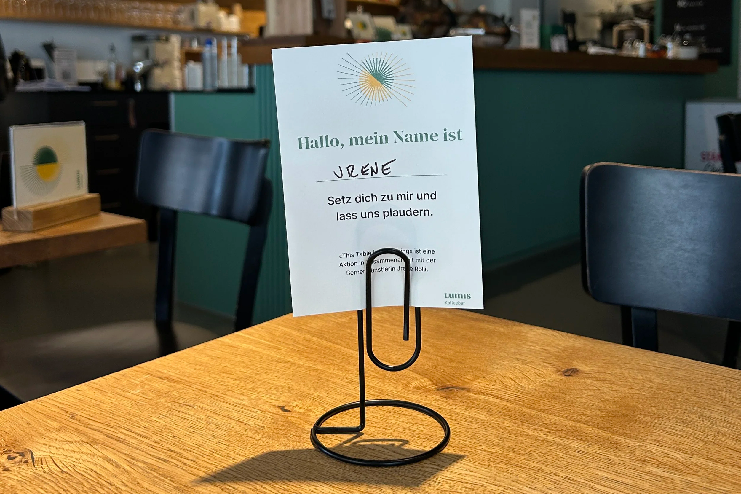This Table is for Talking