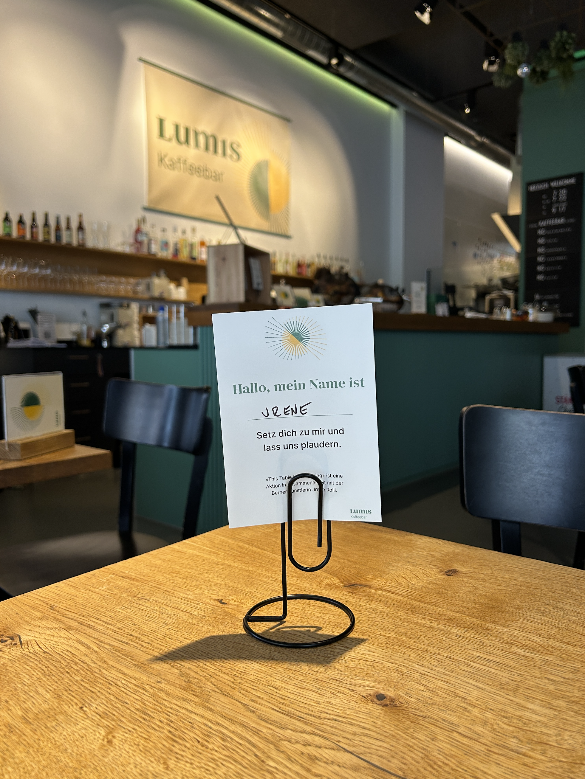 This Table is for Talking