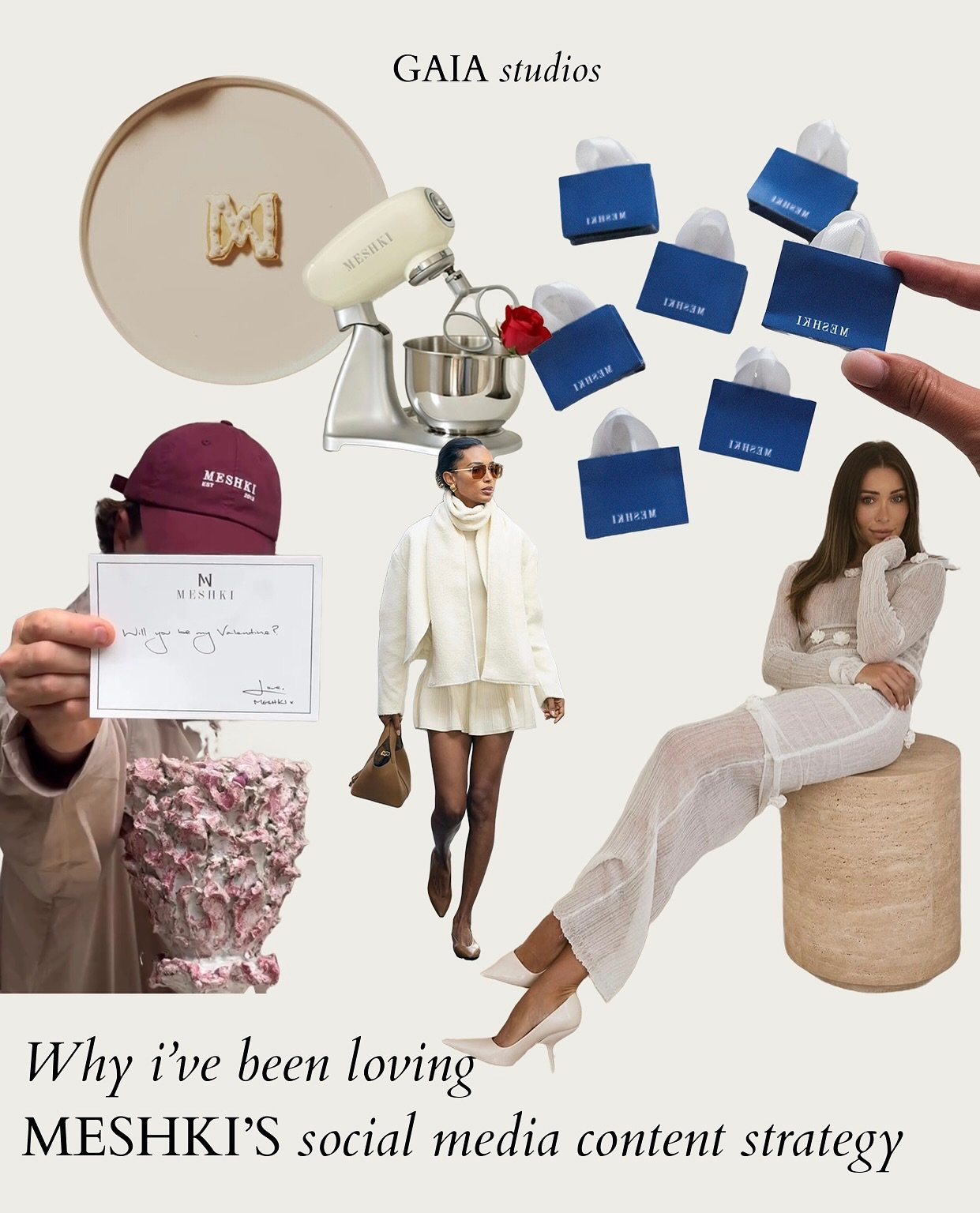 The bts always gets me 😂

Thought it would be no better way than to post my favourite brand Meshki because they have been killing it lately on social media. The team have always been on theme with public holidays or following trends that fit with th