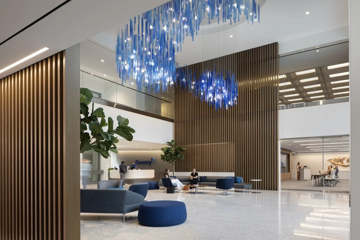 Sentry Insurance Company Sentry Headquarters Office Renovation Lighting Design