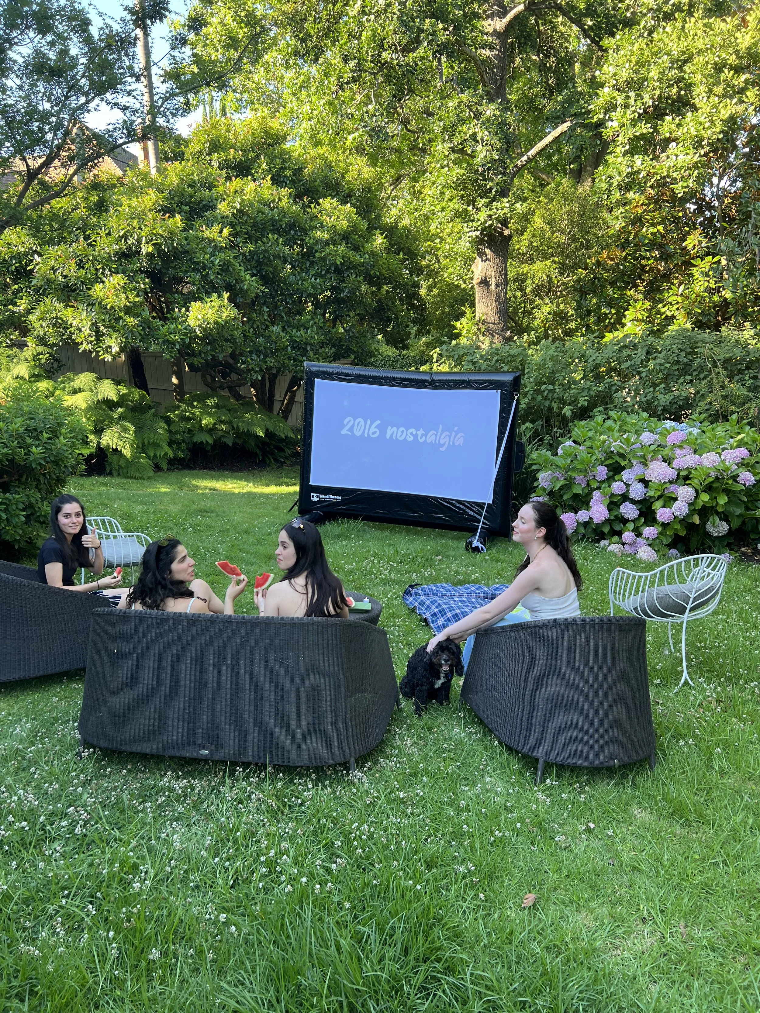 Girls (& puppies) night in never looked so good!