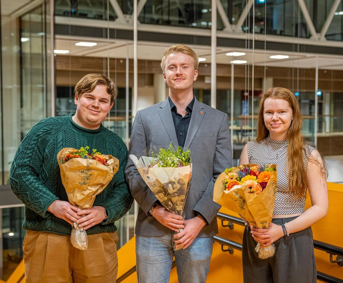 Gratulerer s&aring; mye til nyvalgt arbeidsutvalg for 2026🥳 I g&aring;r var det konstituerende Studenttingsm&oslash;te hvor Studenttinget valgte hvem som skal representere dem og v&aelig;re studentenes stemme i m&oslash;te med NTNU!

De nyvalgte er:
