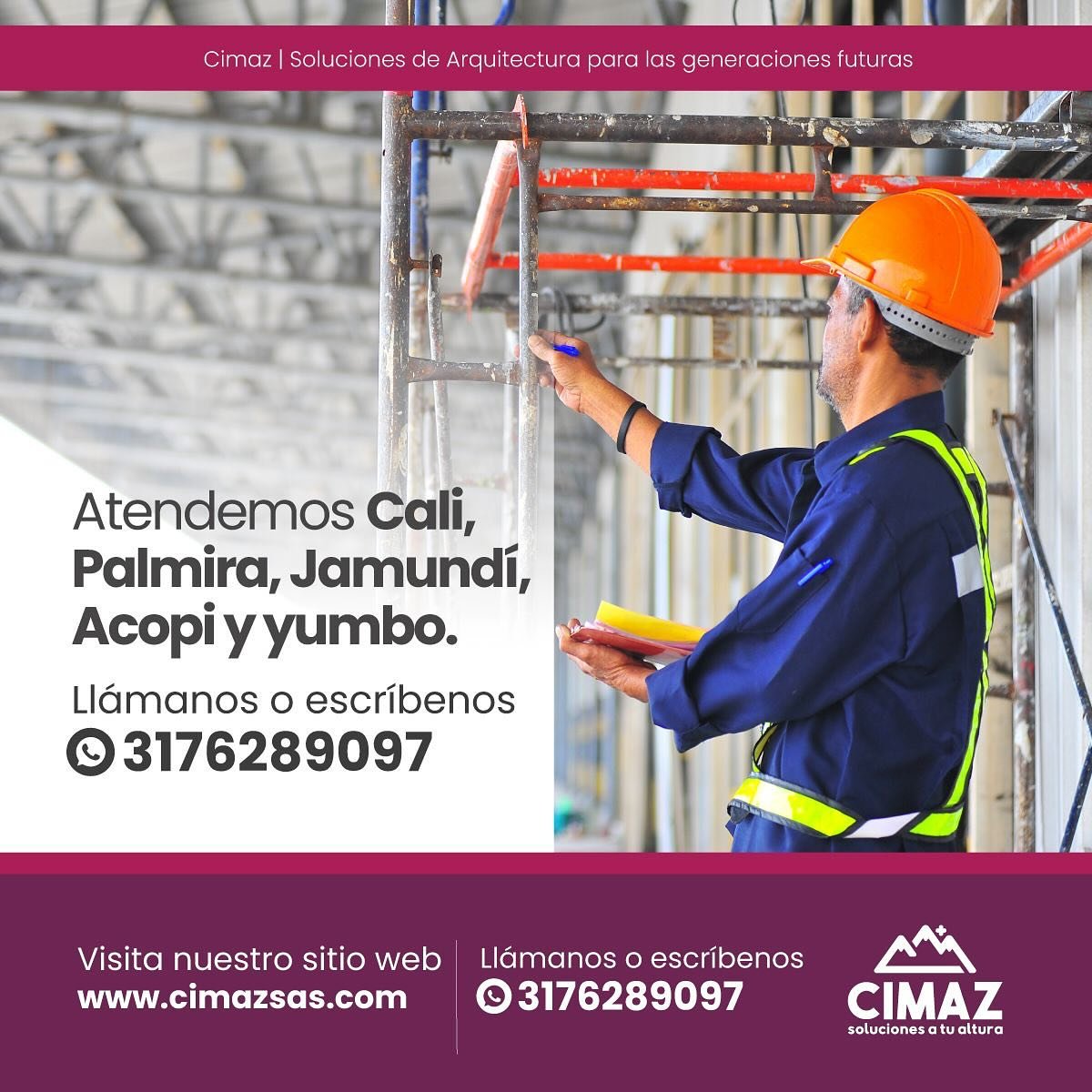 Ahora CIMAZ S.A.S se encuentra en una nueva sede con mayores comodidades y beneficios para toda nuestra comunidad de negocios. &iquest;Quieres conocer m&aacute;s de nuestra Soluci&oacute;n? Te invitamos a ingresar a trav&eacute;s del link en nuestra 