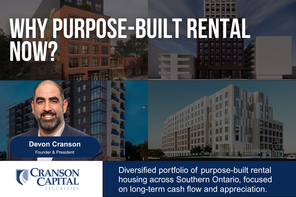 Why Purpose-Built Rental Now?