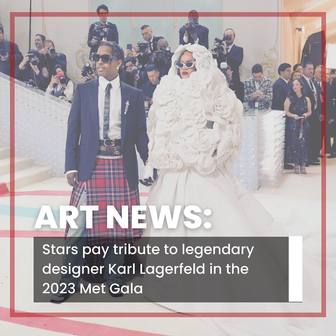 #InTheNews📰

This year, the annual Met Gala hosted by the Metropolitan Museum of Art in New York City celebrated their exhibition theme &ldquo;Karl Lagerfeld: A Line of Beauty.&rdquo; 

The gala honored the legacy of the late designer Lagerfeld - wh
