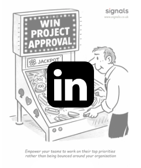 A link to Signals Ltd LinkedIn page