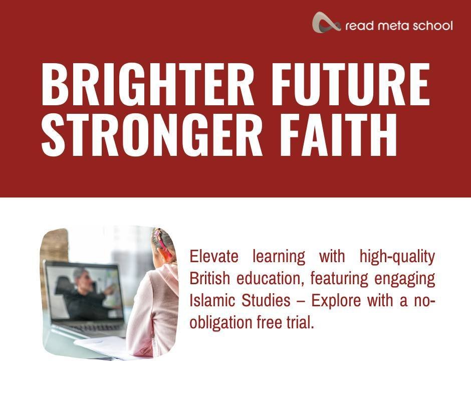 Elevate learning with high-quality British education, featuring engaging Islamic Studies &ndash; Explore with a no-obligation free trial now: https://loom.ly/MrxejDw #school #readmetaschool #onlineeducation #onlinemuslimschool #keystage2 #keystage3 #