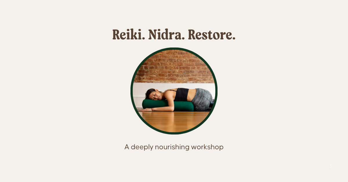 Reiki. Nidra. Restore.
