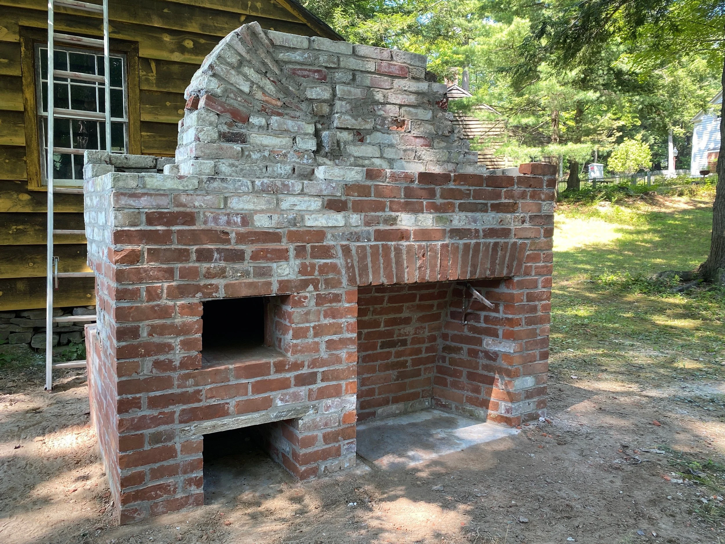 Brick Fireplace and Oven Construction: 1770-1840