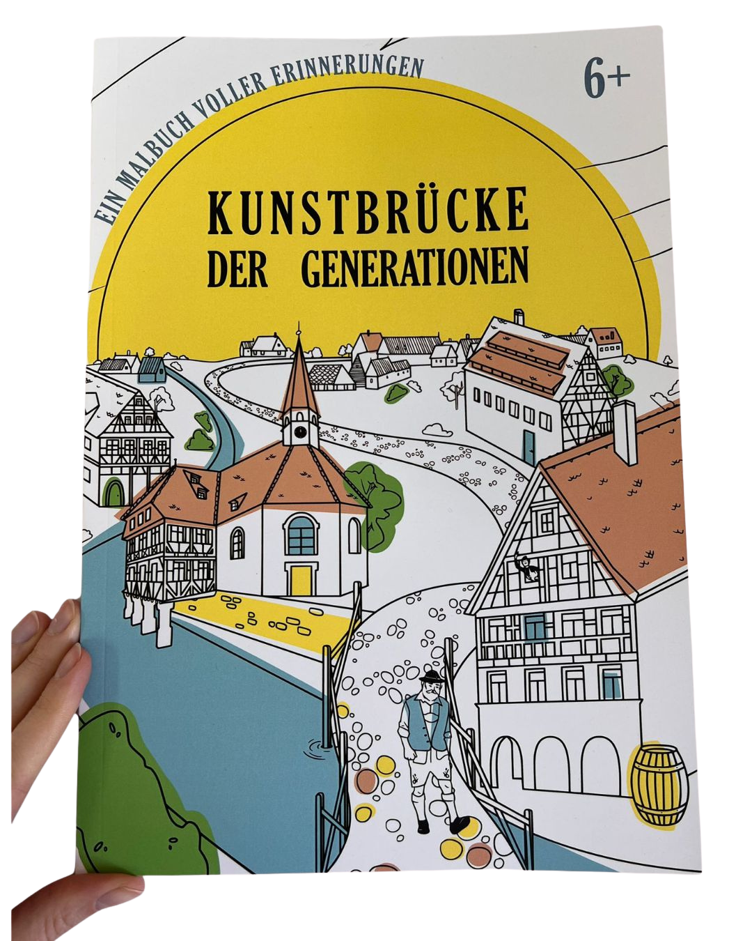 Kunstbrücke der Generationen ist mehr als ein Malbuch