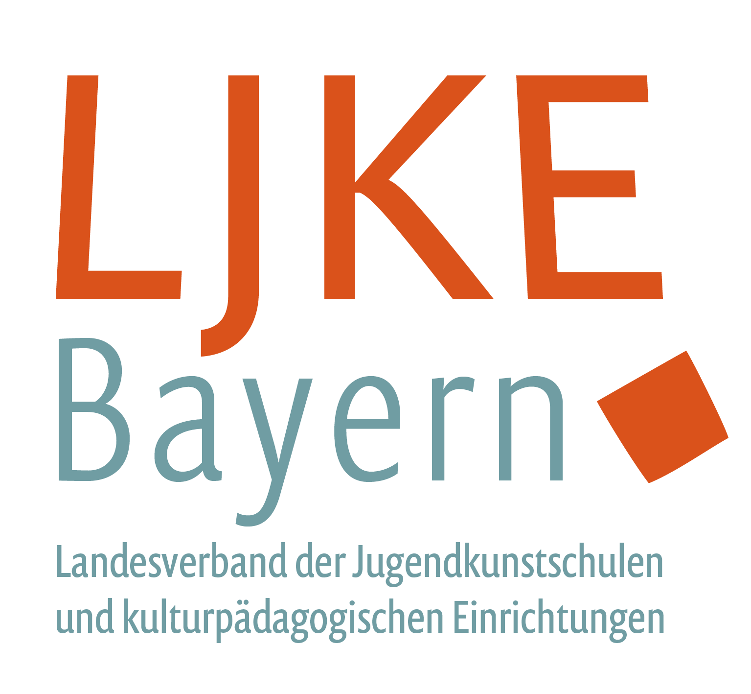 Logo Landesverband der Jugendkunstschulen und kulturpädagogischen Einrichtungen.  Wir sind dabei!