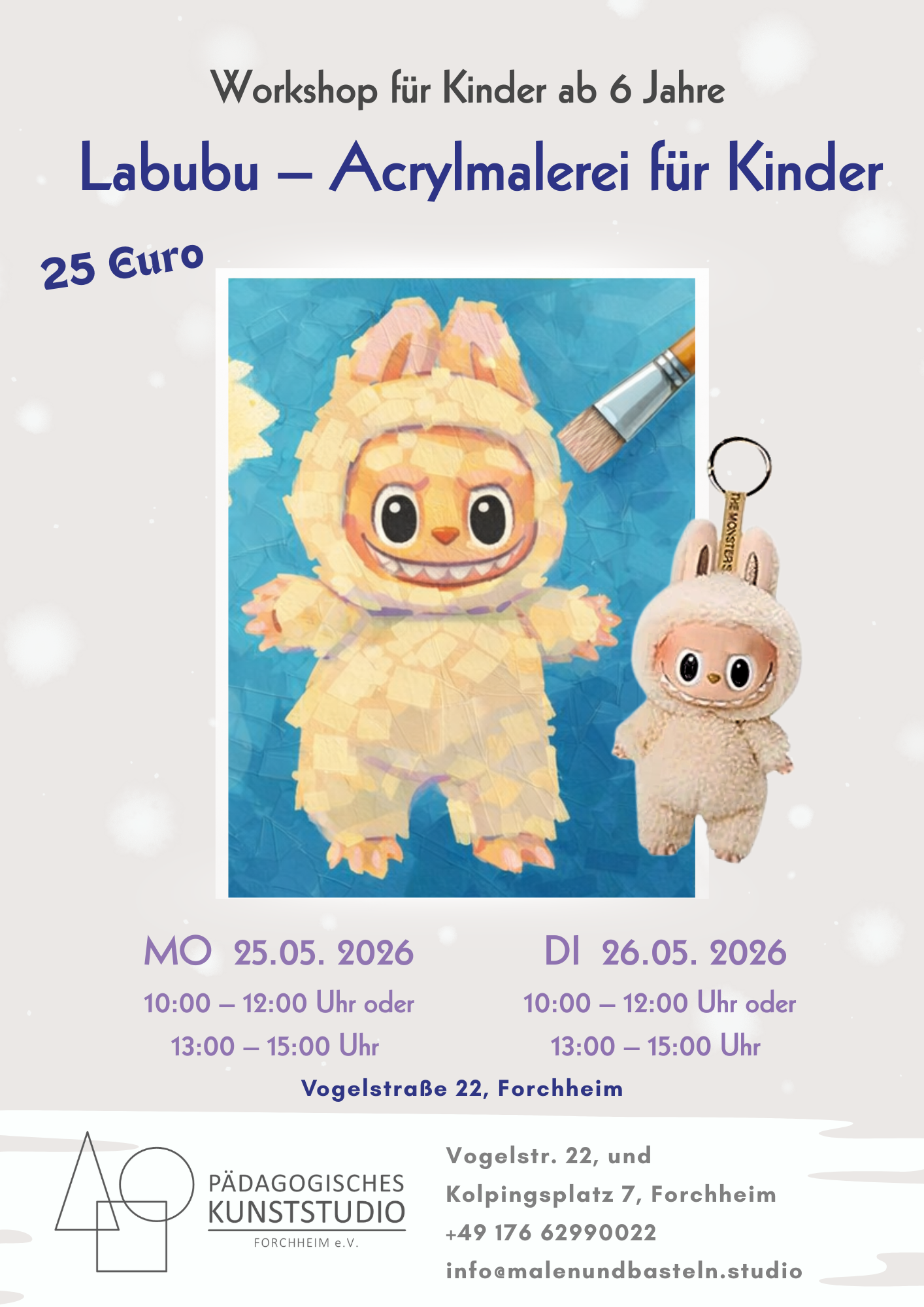 Pfingstferien Workshop - Acrylfarben malen