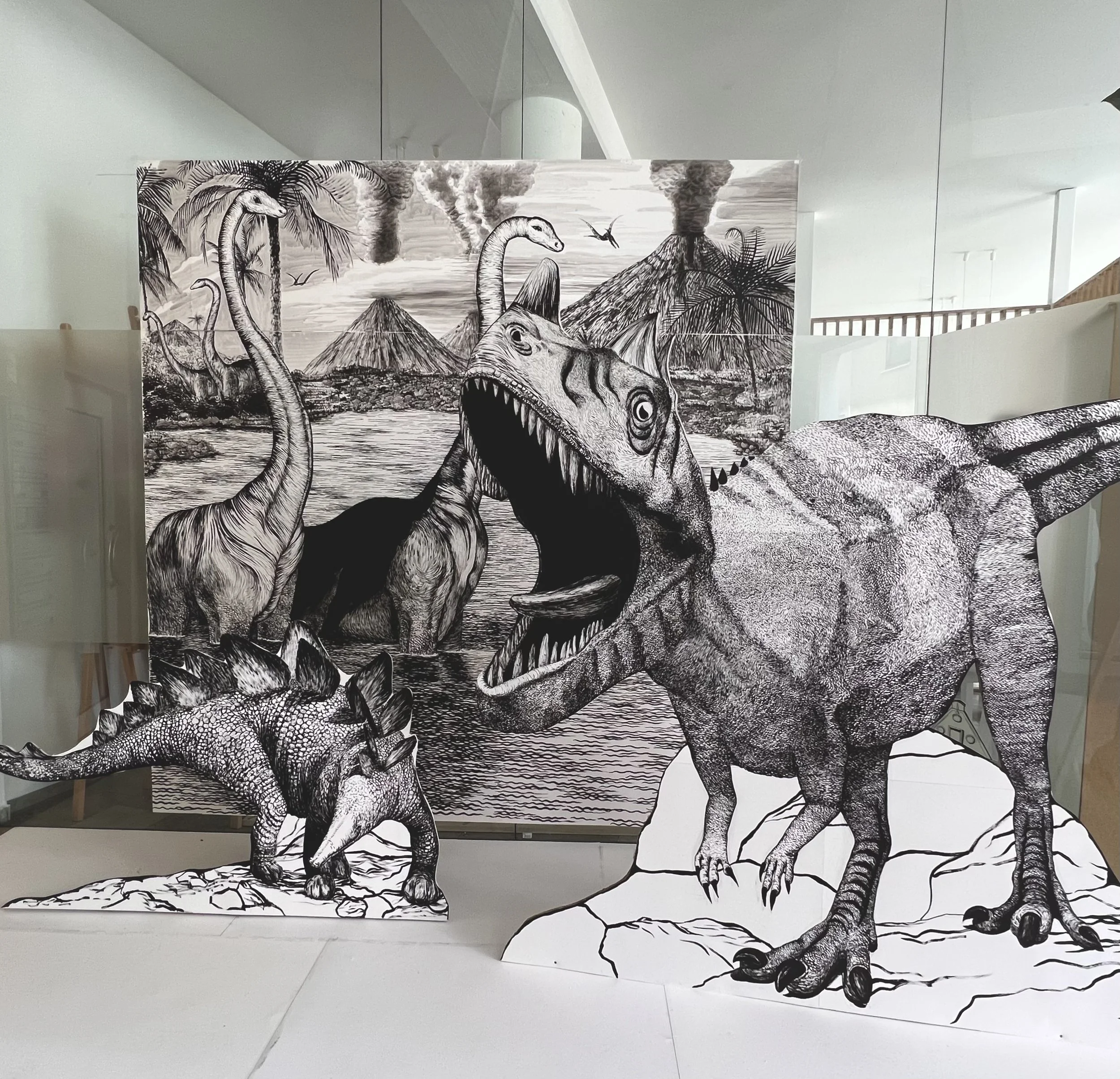 Dino Photo Shooting Zone  fertig!