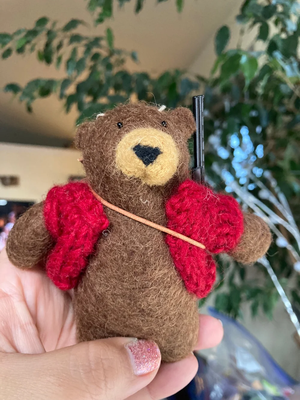 Hunting teddy bear discount