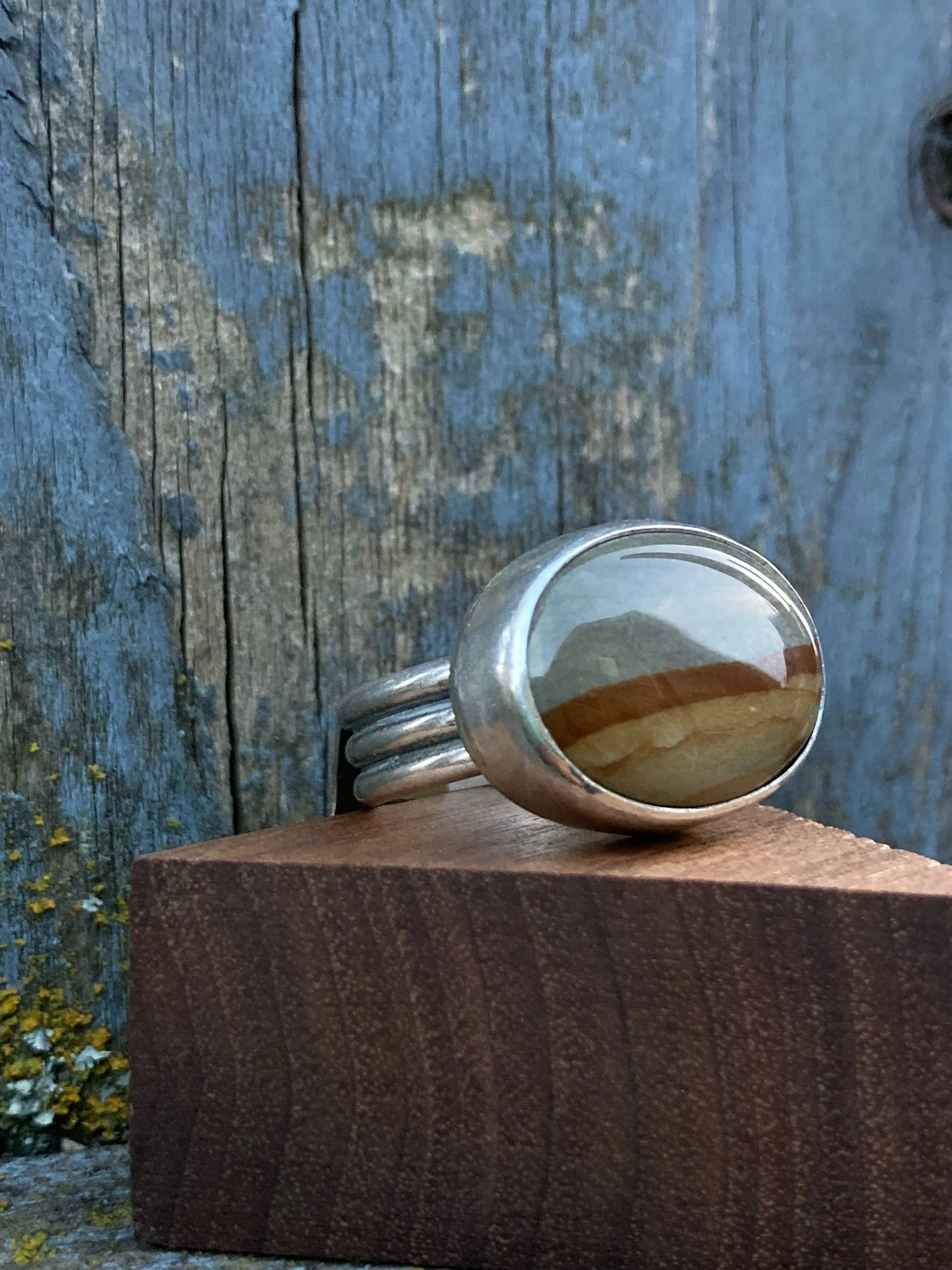 Jasper Ring | Size 7