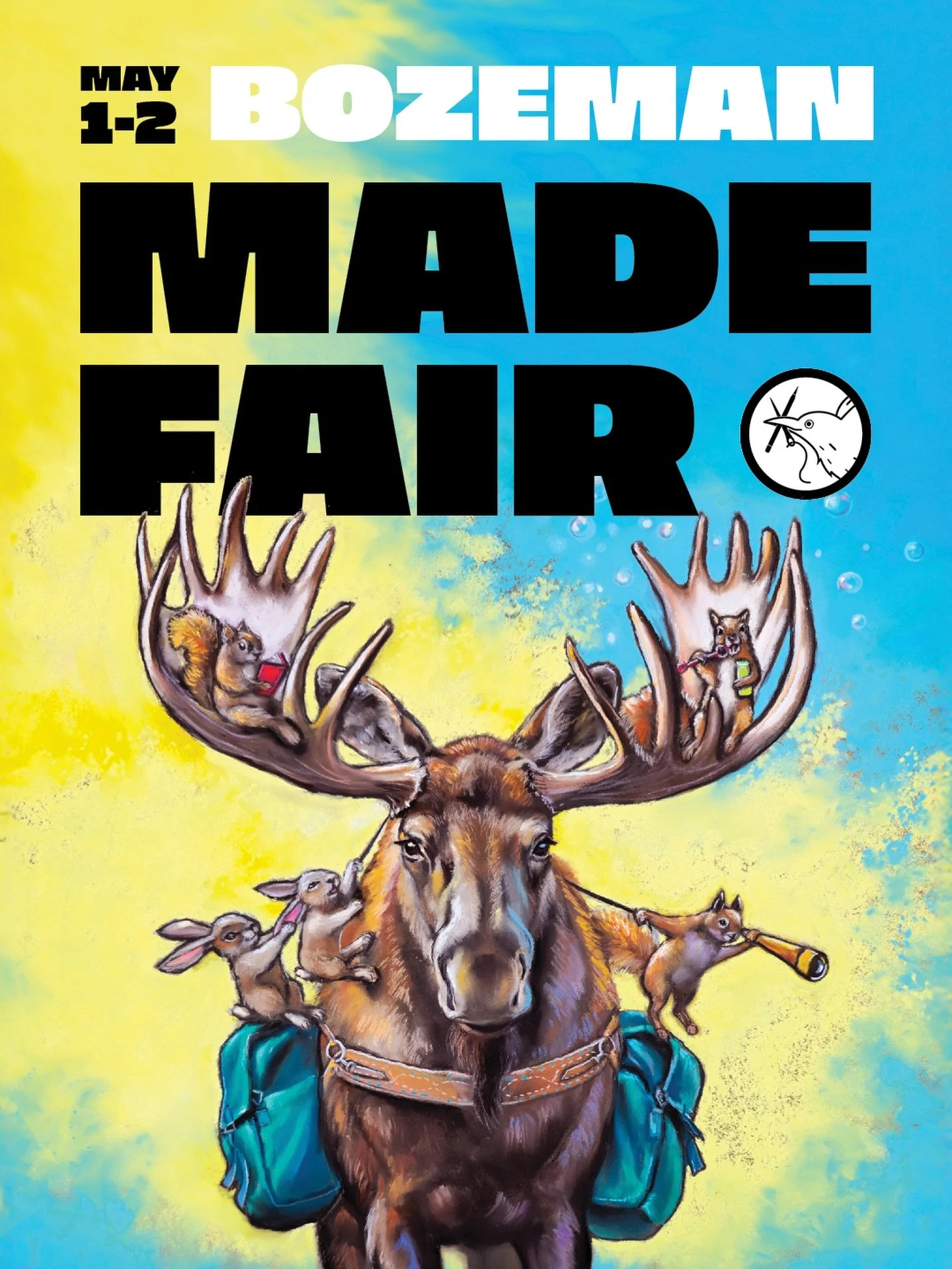 Woohoo!! First craft fair of the year is almost here!! The Bozeman MADE Fair is happening on May 1-2 🎉💗🤩
So mark your calendars because we can&rsquo;t wait to se you!
@handmademt