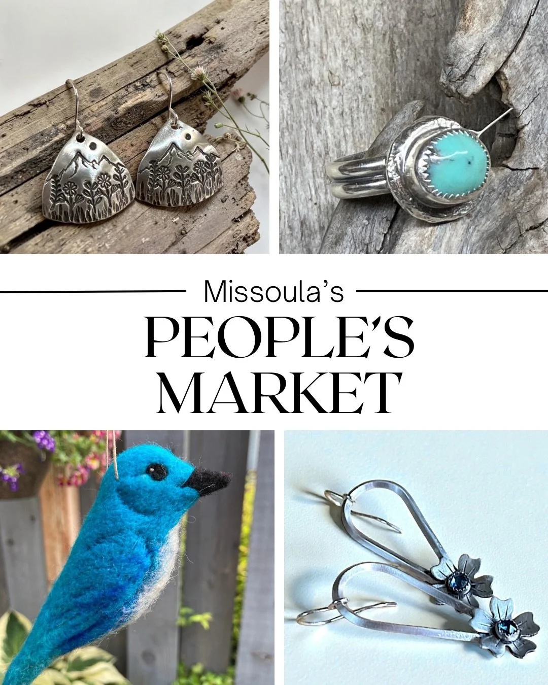 We&rsquo;ll be at the Missoula People&rsquo;s Market tomorrow on Pine St. 😻 
We are looking forward to seeing you all. Find us from 9 to 1. 
#missoula #missoulamontana #missoulamt #handmade