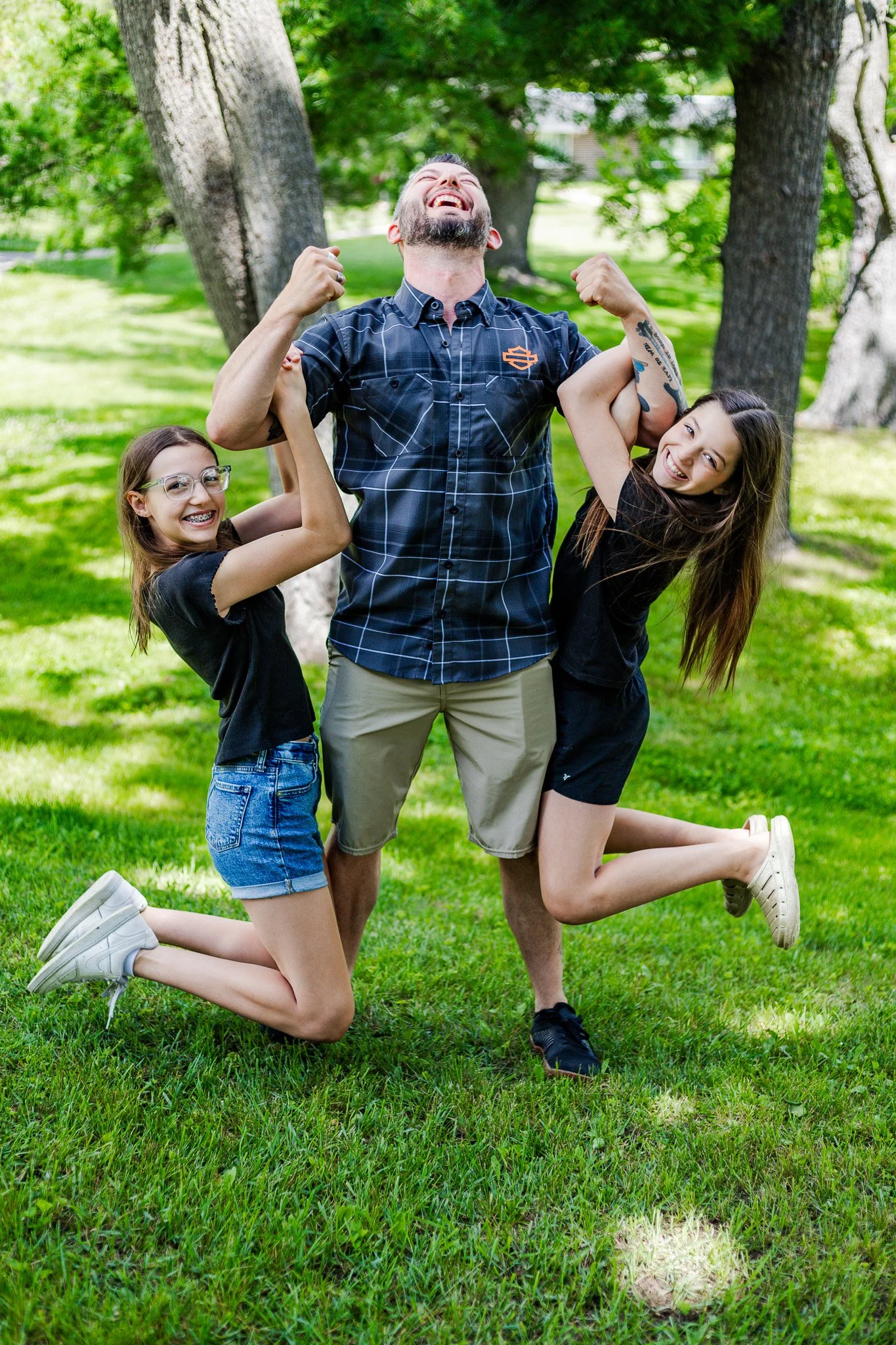 My family have always been my number one supporters (and models)!