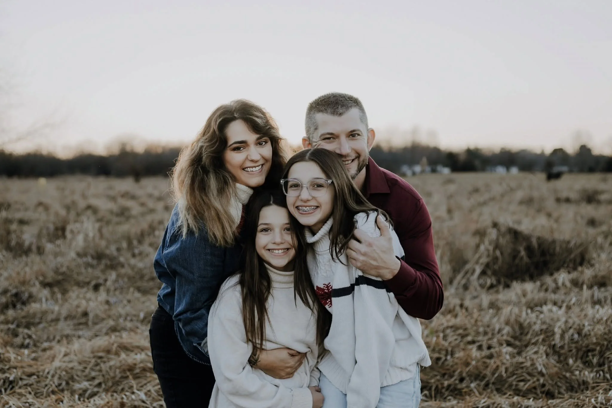 My family have always been my number one supporters (and models)!