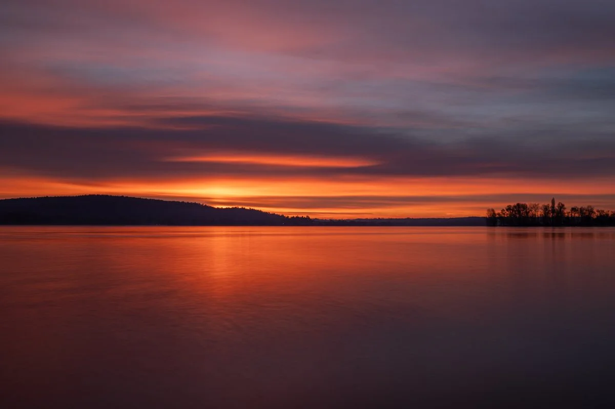 Alba sul Lago Maggiore