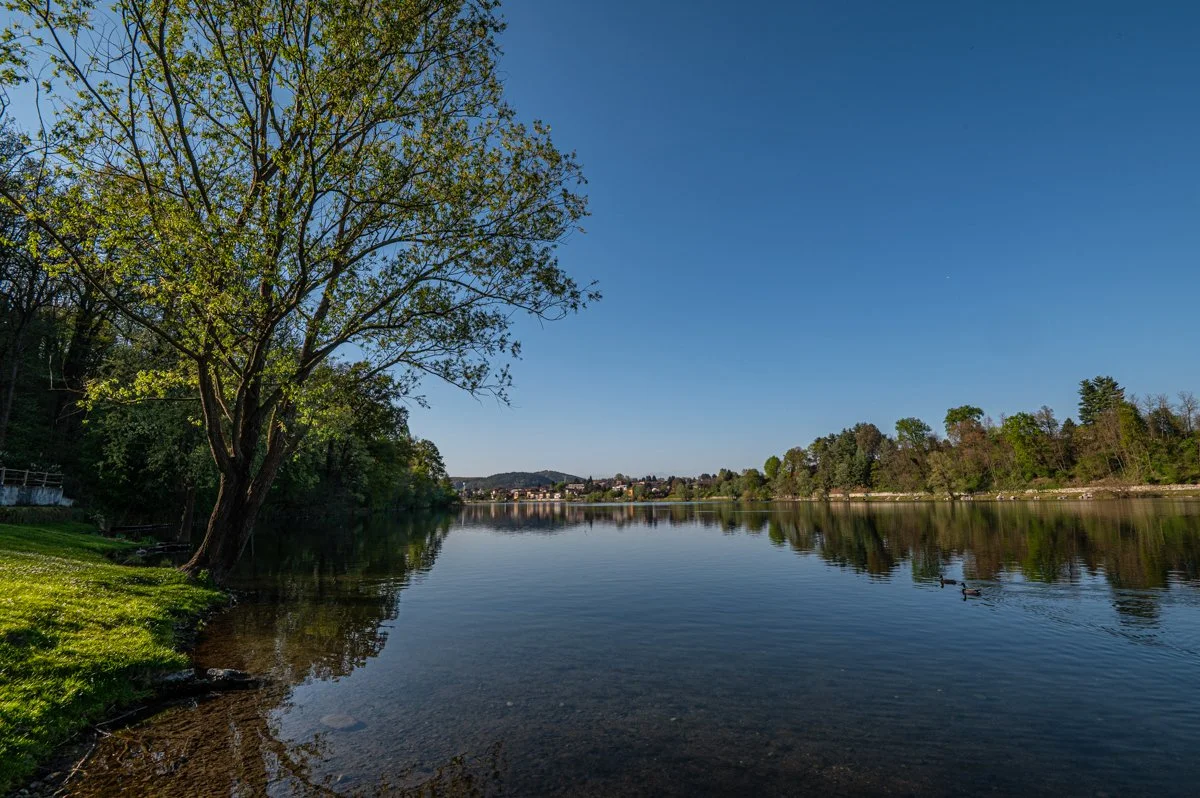 Il Ticino zona Diga Miorina