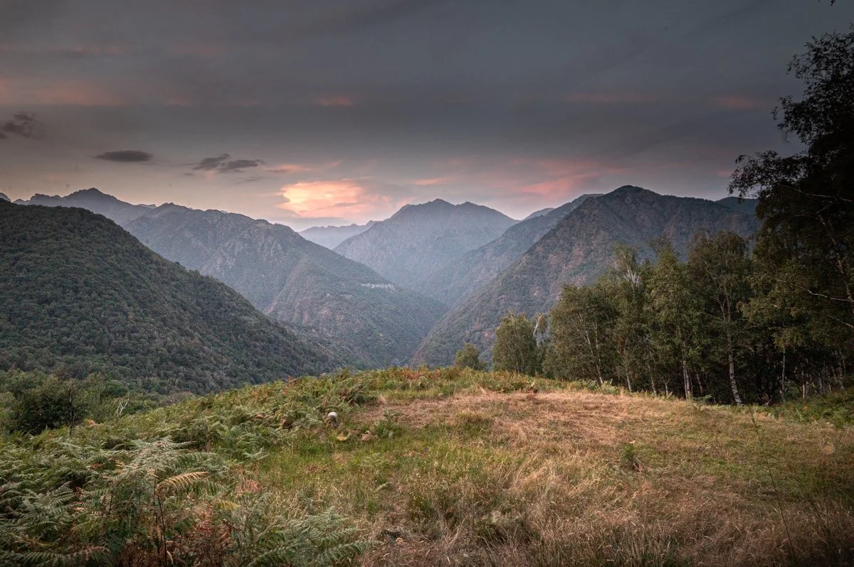 La val Grande dall'alpe Ompio