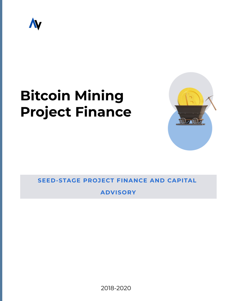 Three Vectors provided project finance and capital raising advice to a bitcoin mining project finance transaction