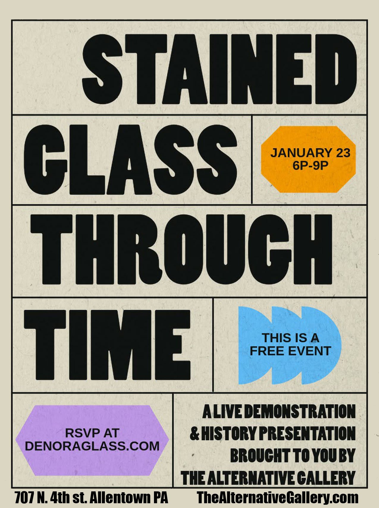 Stained Glass Through Time w/ Mikey Denora 