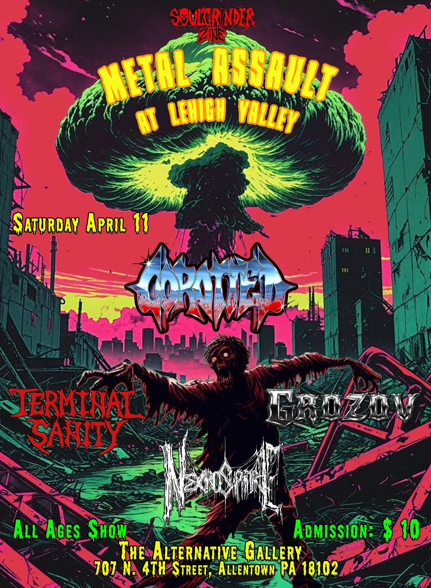 SoulGrinder Records presents LV Metal Assault