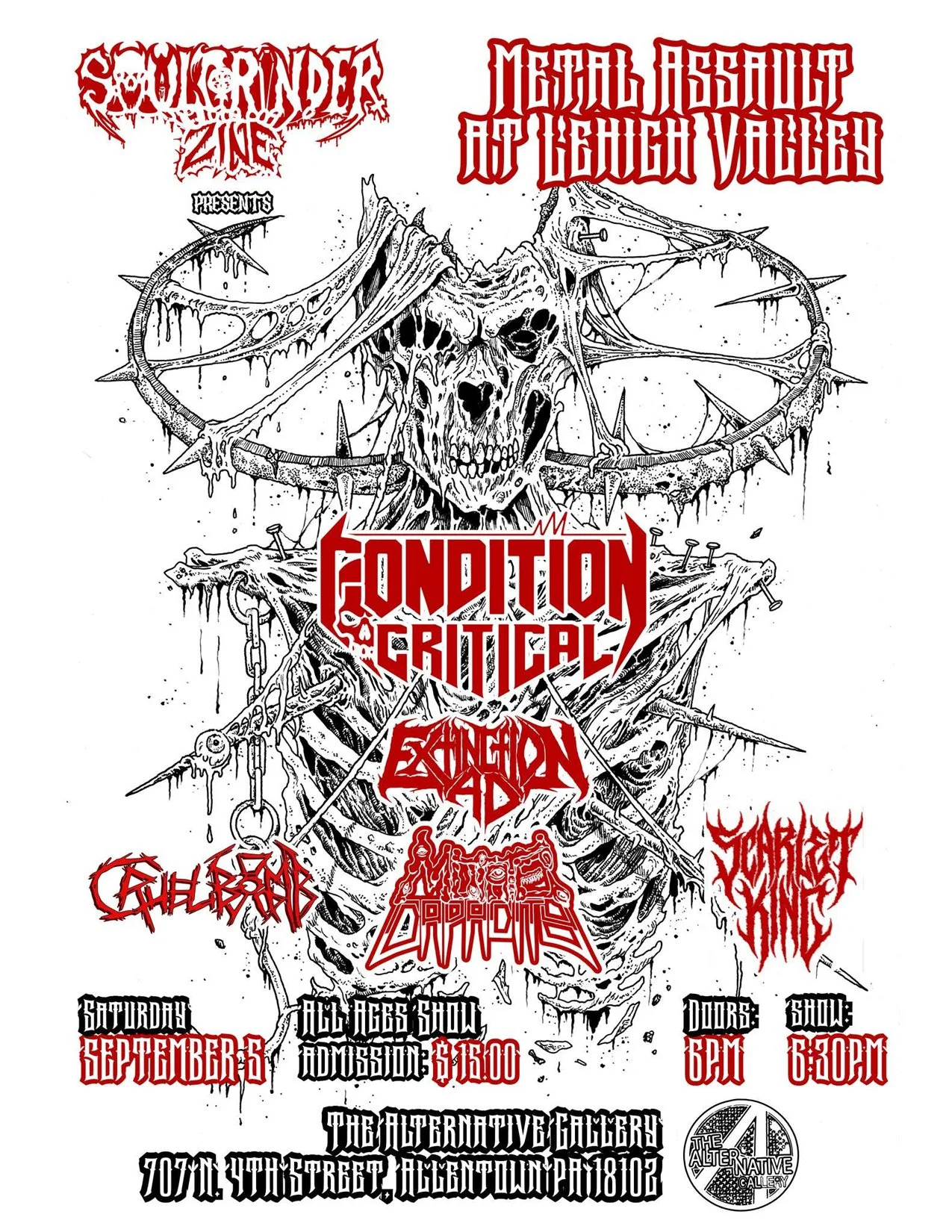 SoulGrinder Zine Presents - Metal Assault September