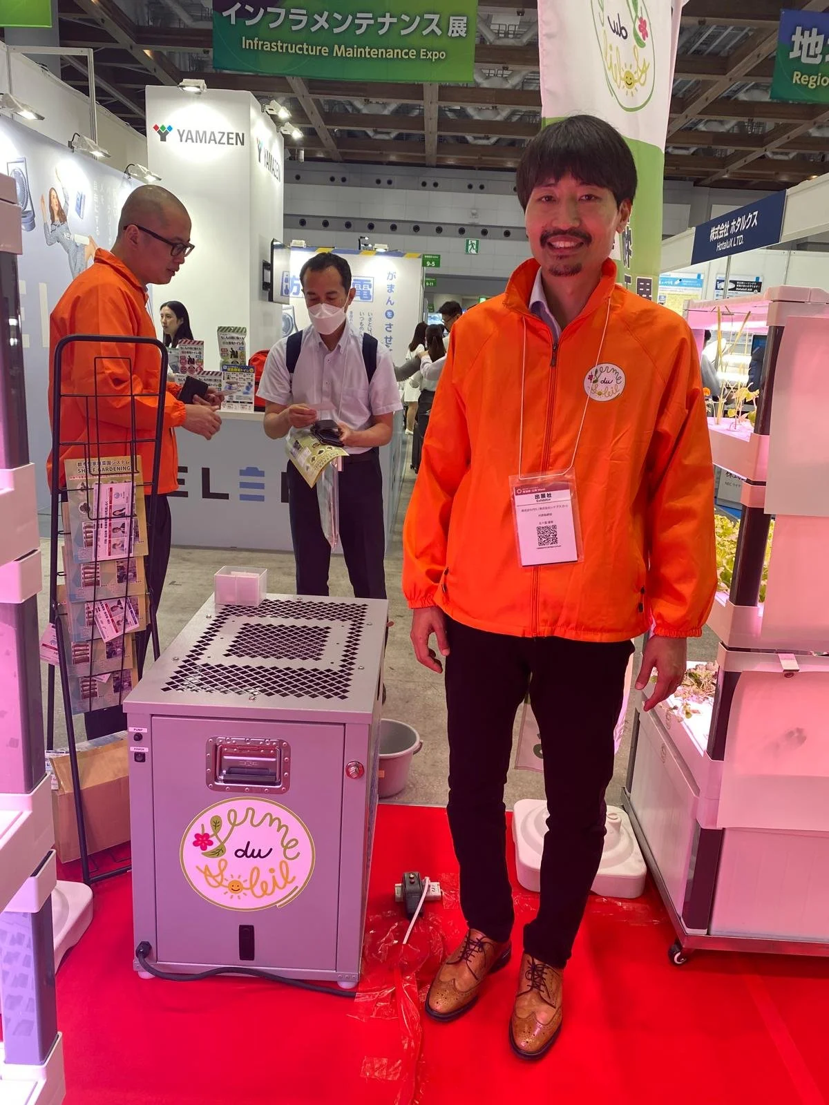 Tsunami T50 makes an appearance in tokyo at emergency management expo