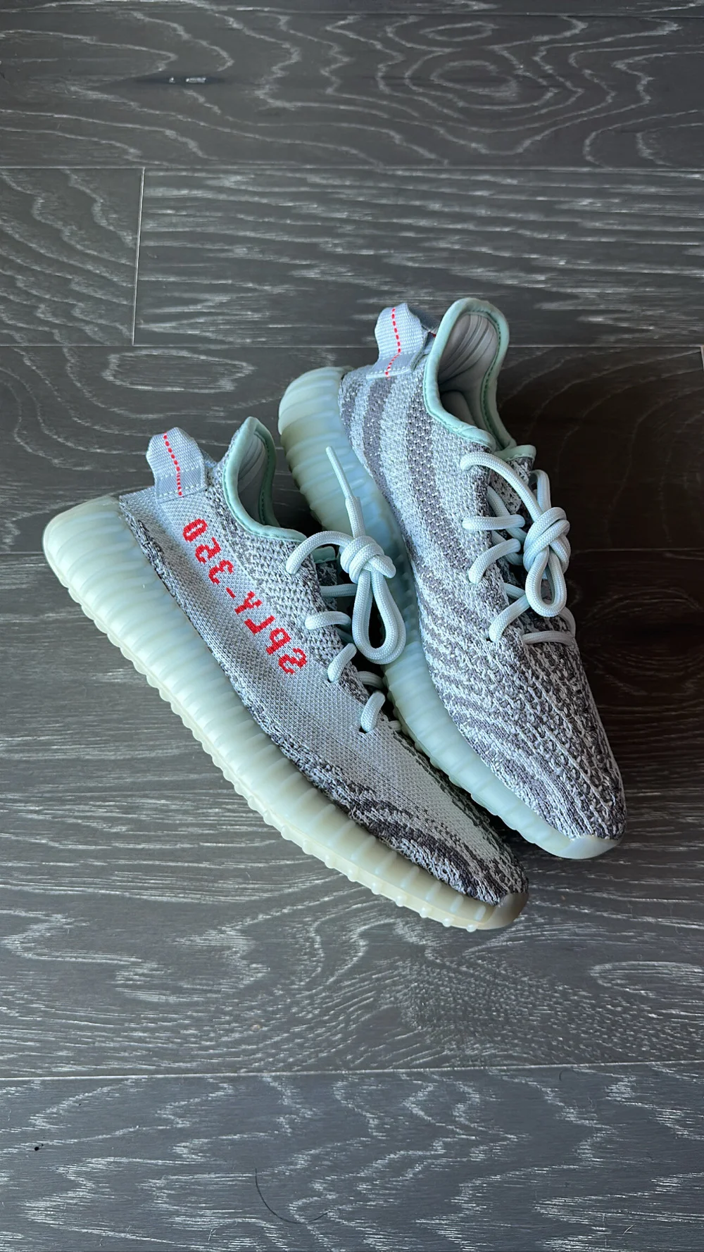 Yeezy blue on sale tint v1