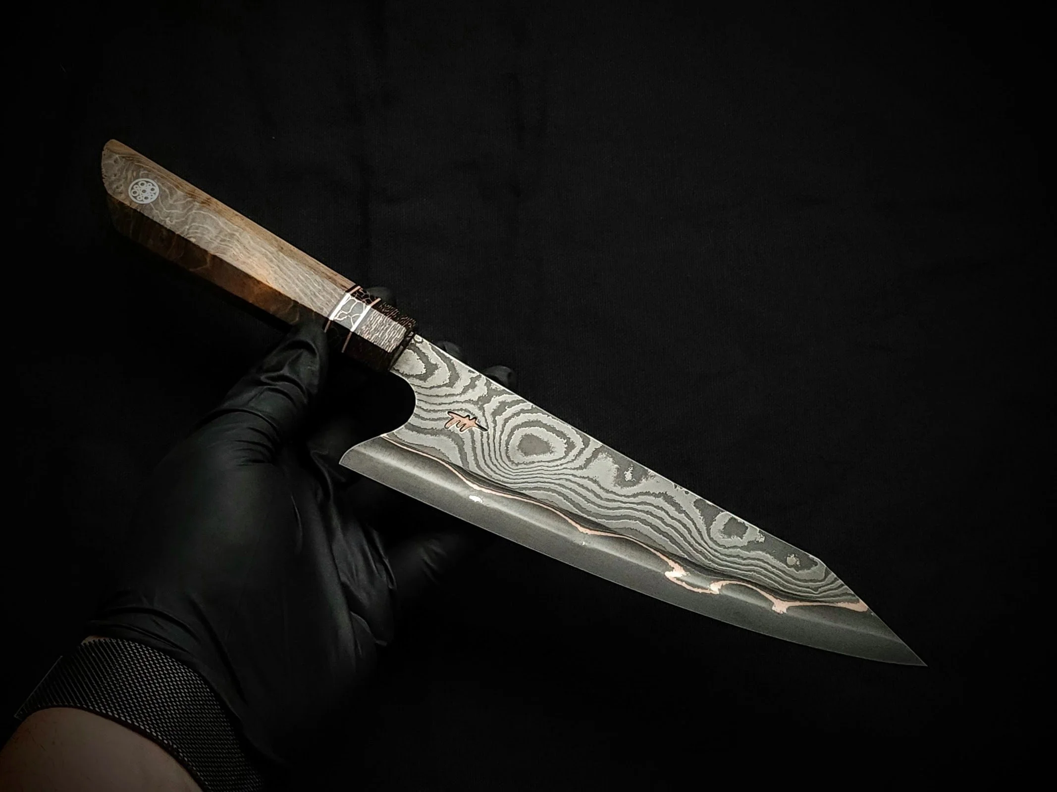 7.5 Inch DarkMai Damascus Chef