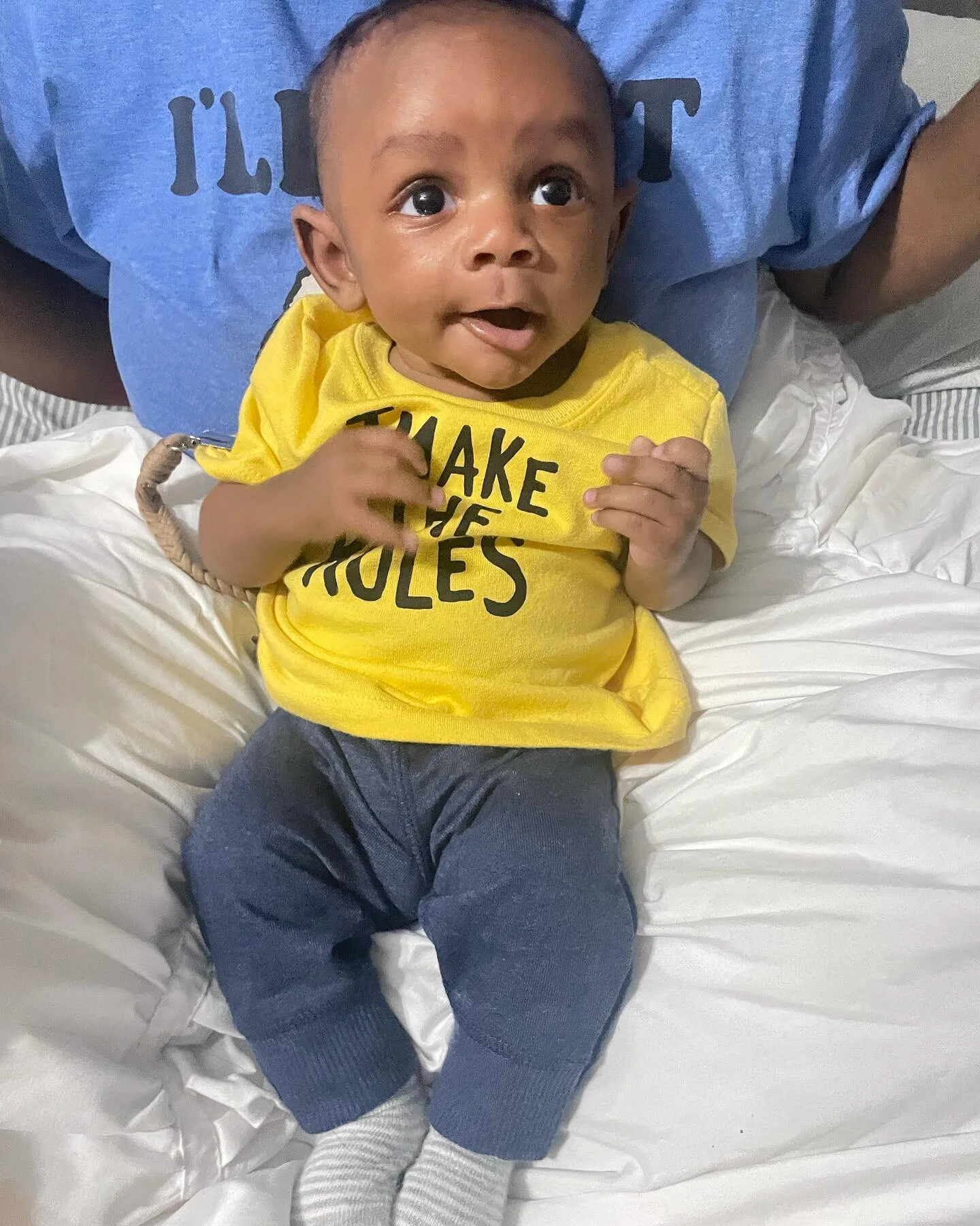 My handsome boy is 3 months old today 🥴😭❤️❤️ I love youu Malakai