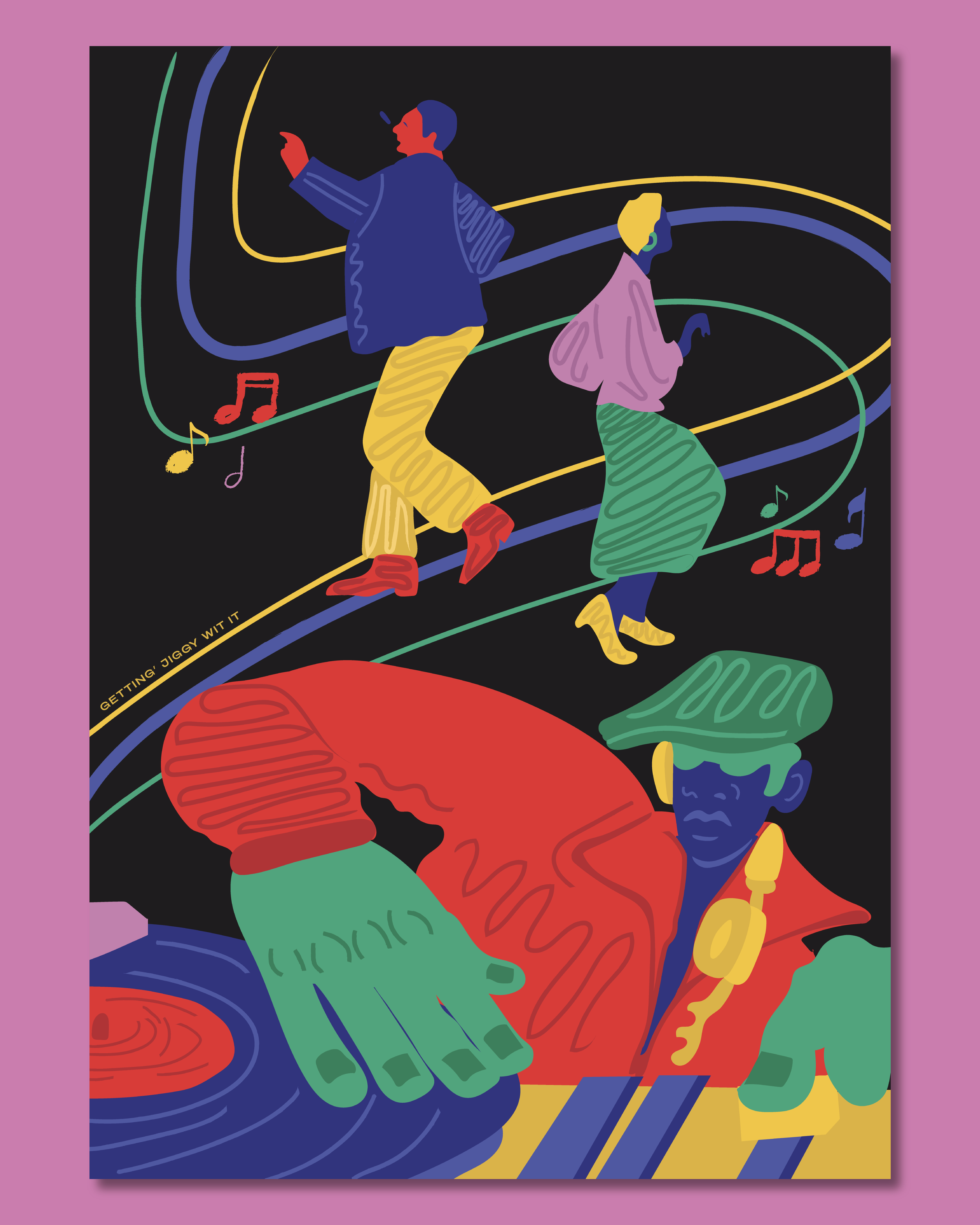 Gettin’ Jiggy Wit It + Fun / bold colors