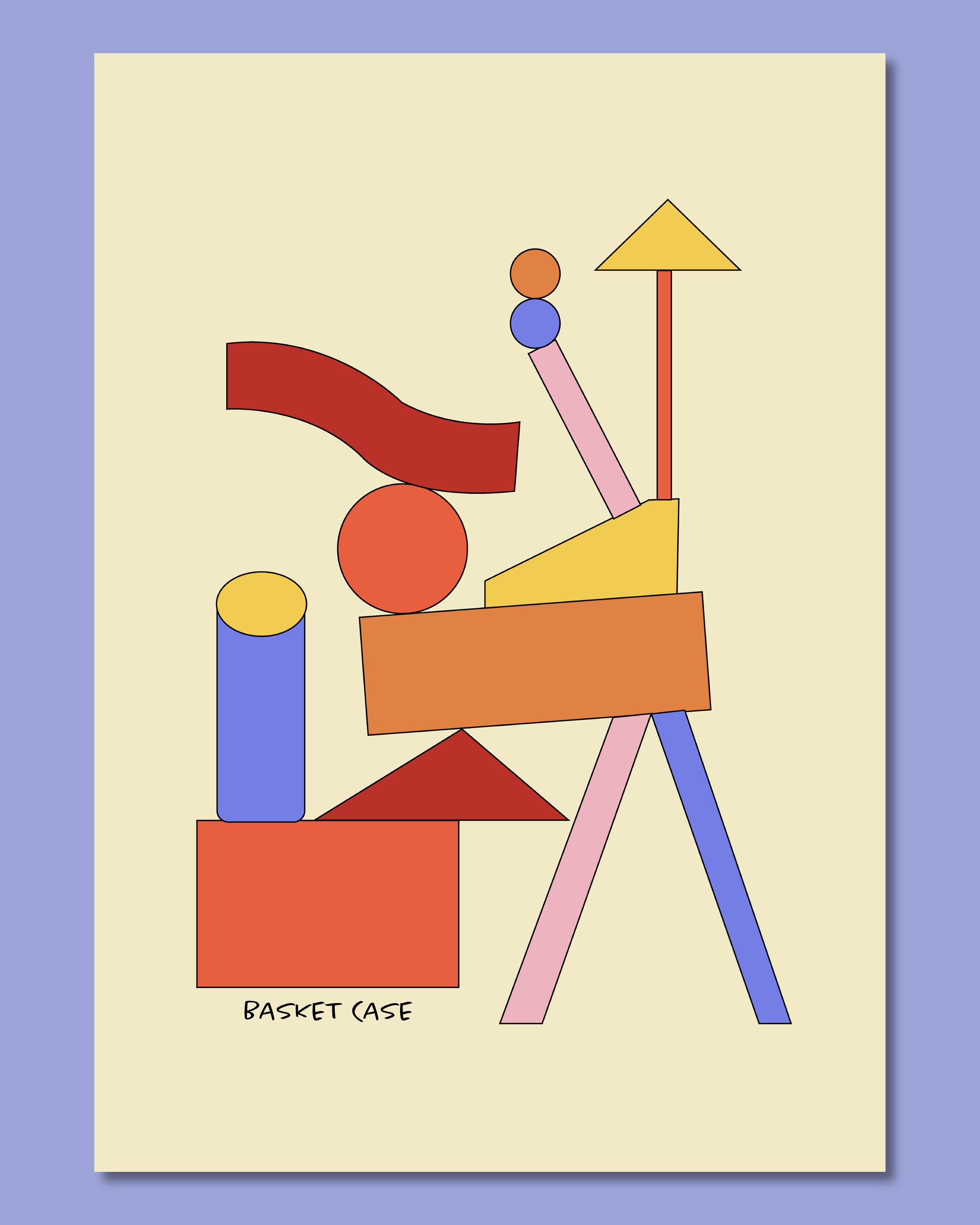 Basket Case + Geometric shapes only