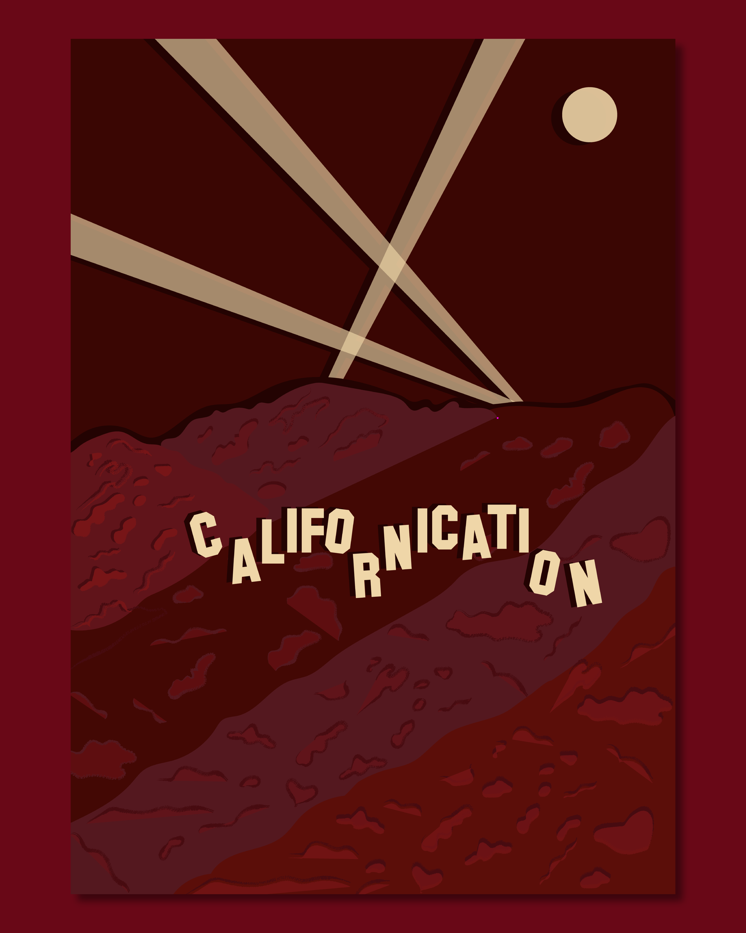 Californication → Red palette + 1 color