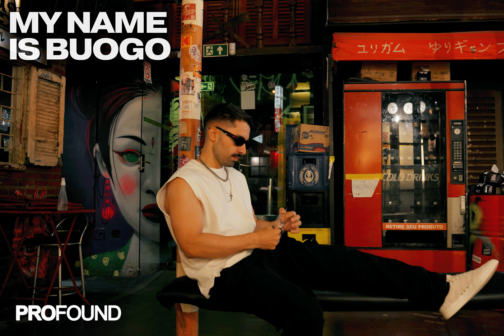 BUOGO STEPS UP FOR A LIVE SET STRAIGHT FROM LONDRINA, BRAZIL