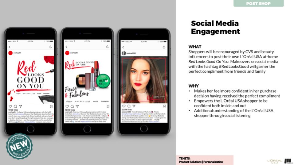 Social media engagement